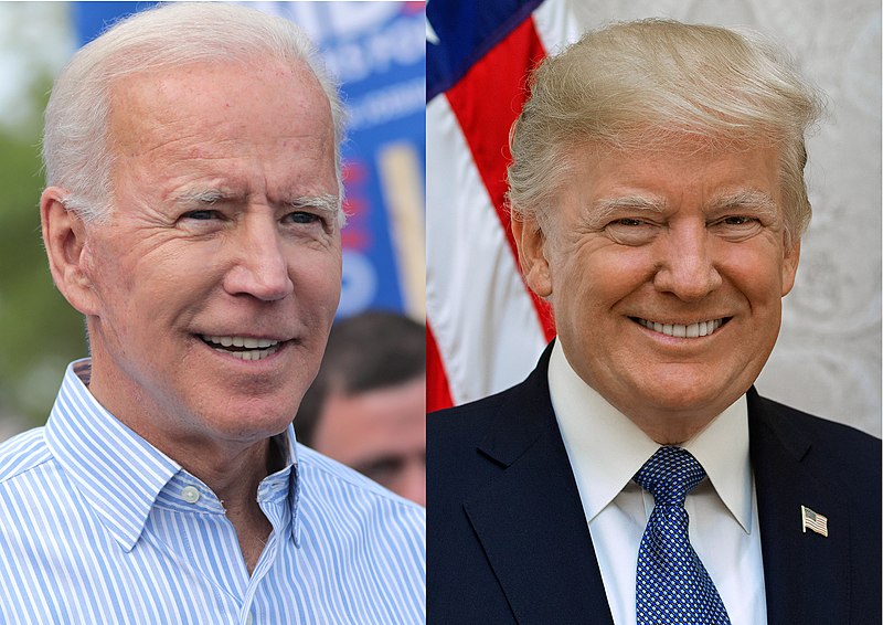 Joe Biden and Donald Trump